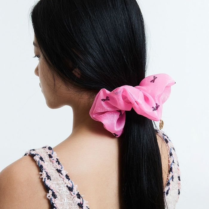 HOKUSPOKUS（ホクスポクス）の「メタルチャーム デザイナーシュシュ（ヘアアクセサリー）」