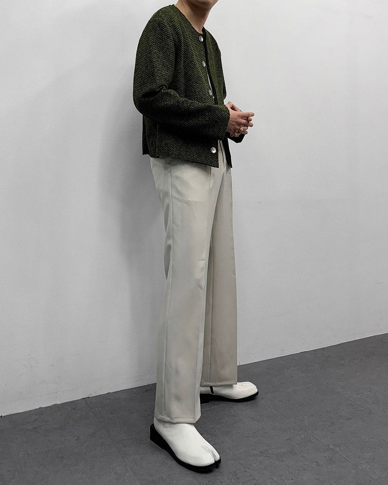 OA Deutsche Two Tuck Wide Slacks (3 colors)