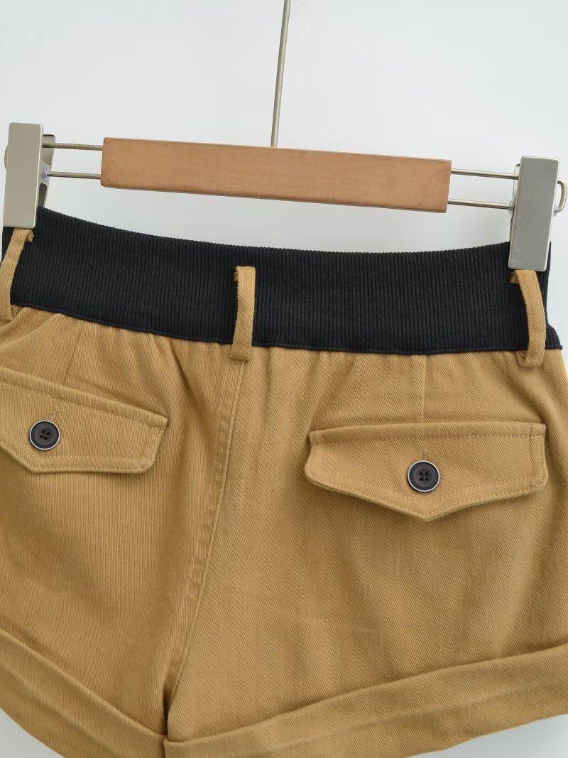Reni Contrast Band Shorts