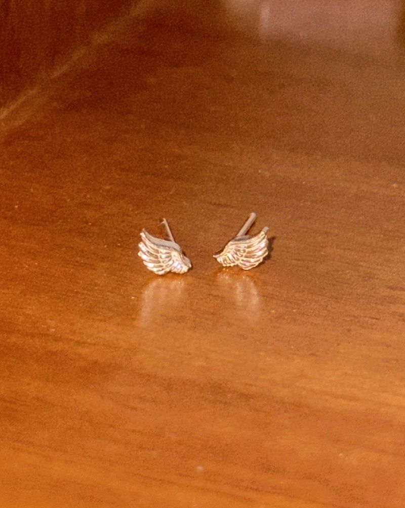 [CCNMADE] Silver Wing Earrings