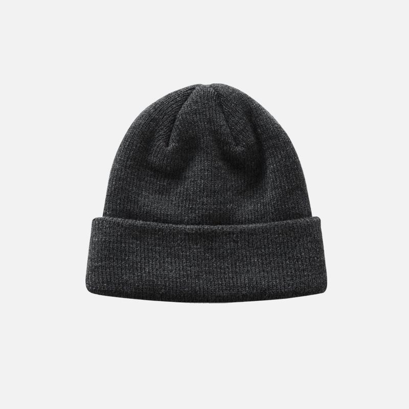 EAR WARMER BEANIE (CHARCOAL)