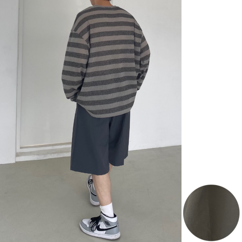 UNAIDUN(アネイダン)の「Nylon wide banding half pants 2C(Pants)」