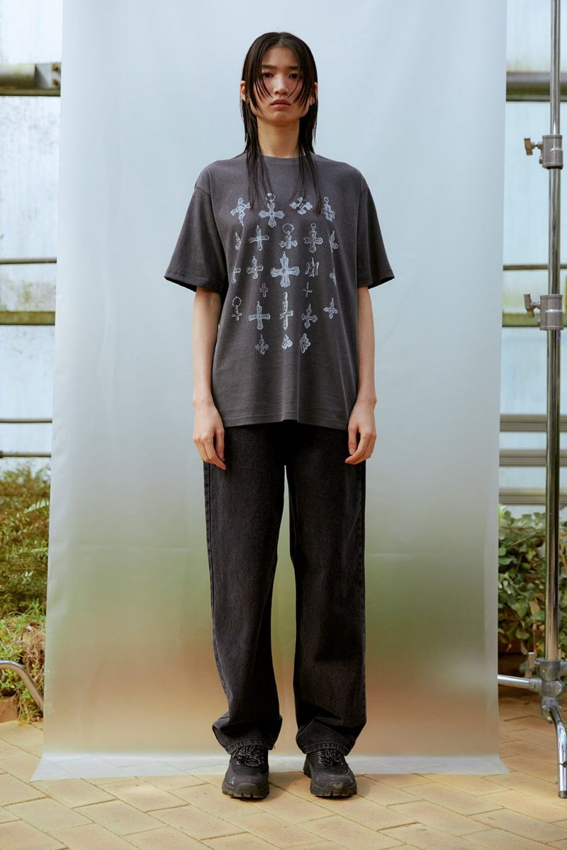 Essential Denim Pants (BLACK)