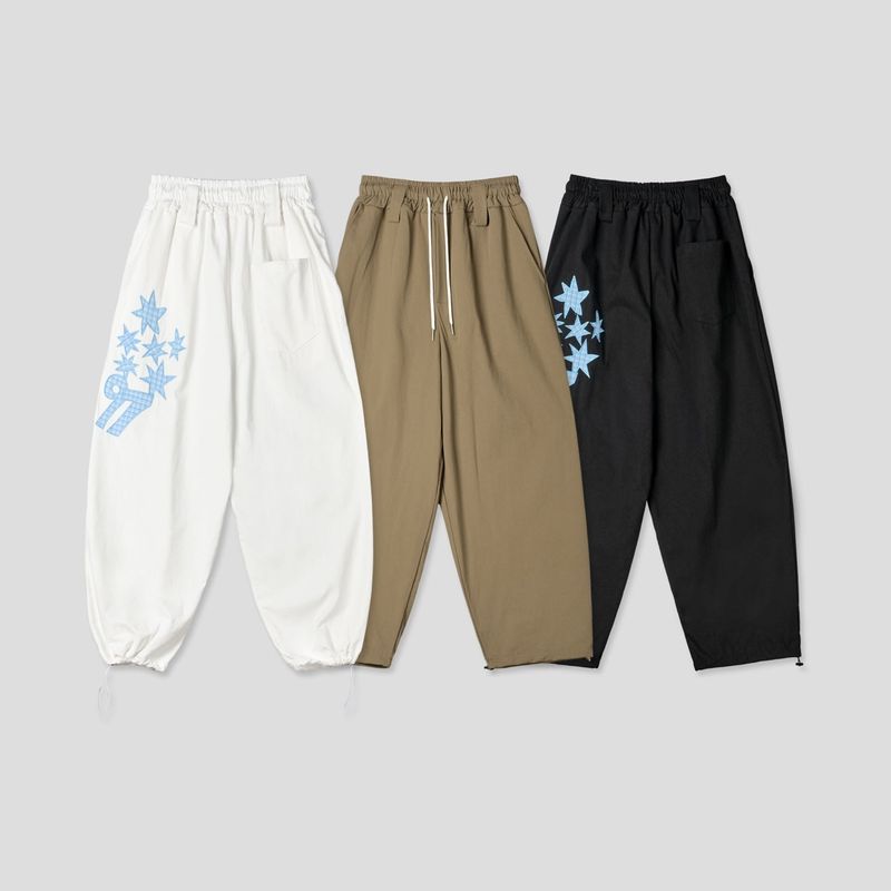 97Star Cotton Wide Pants 3C
