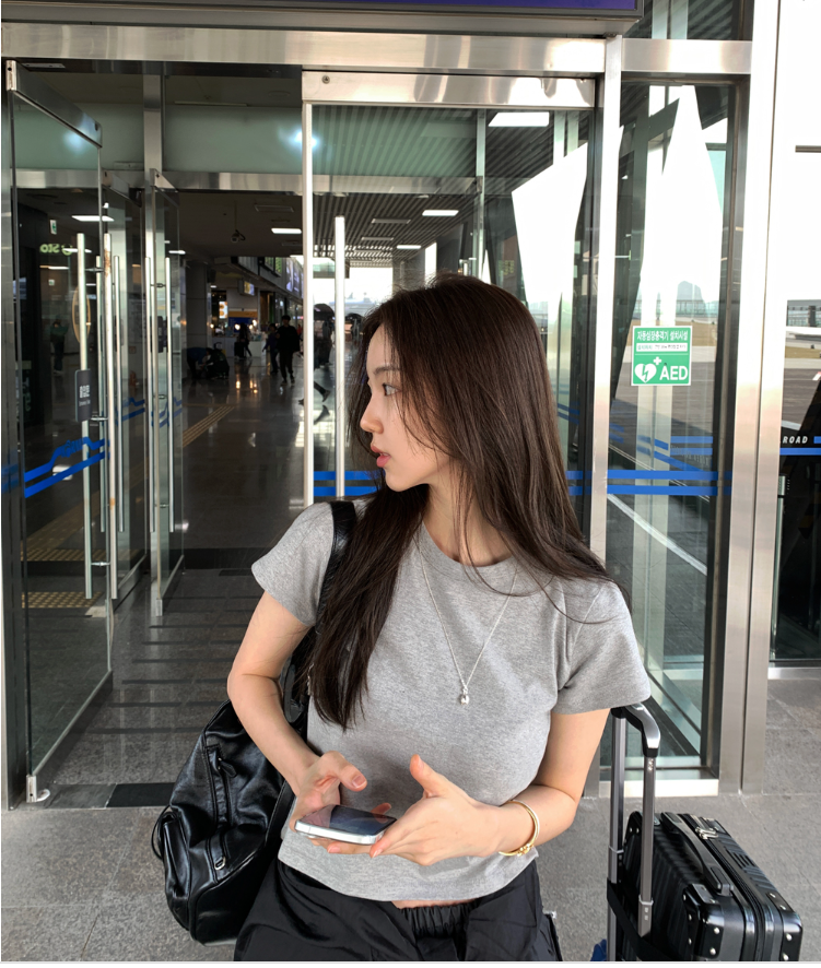Weekly Better Crop Short Sleeve Tee / 4 colors