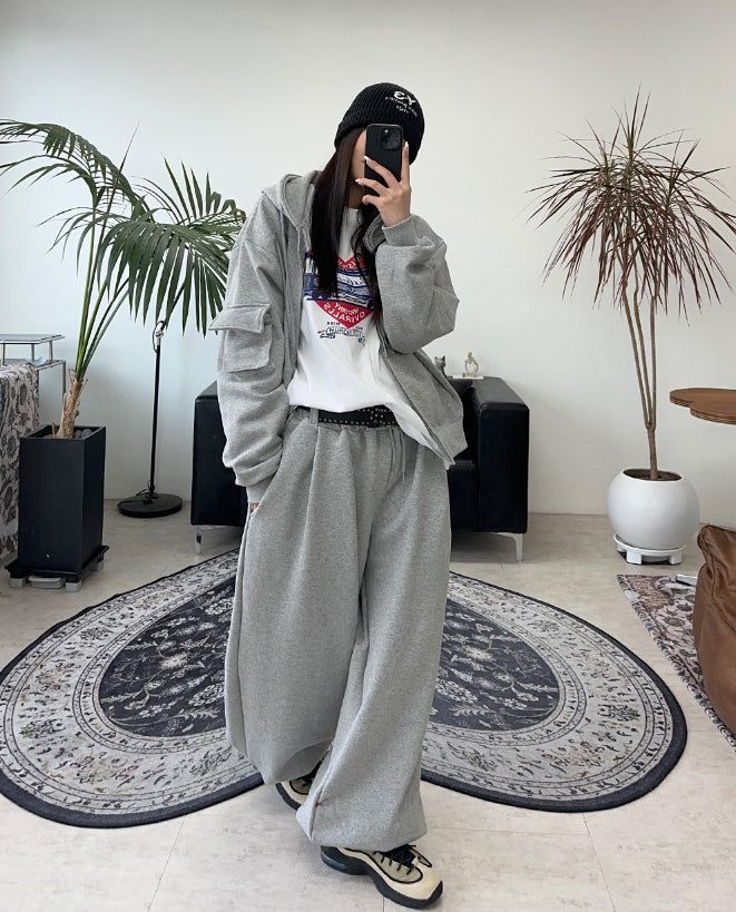 Perus Pocket Crop Hood Zip-Up