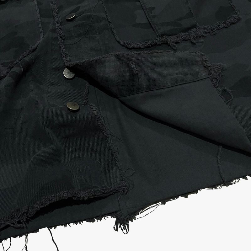 grunge camouflage jacket_charcoal