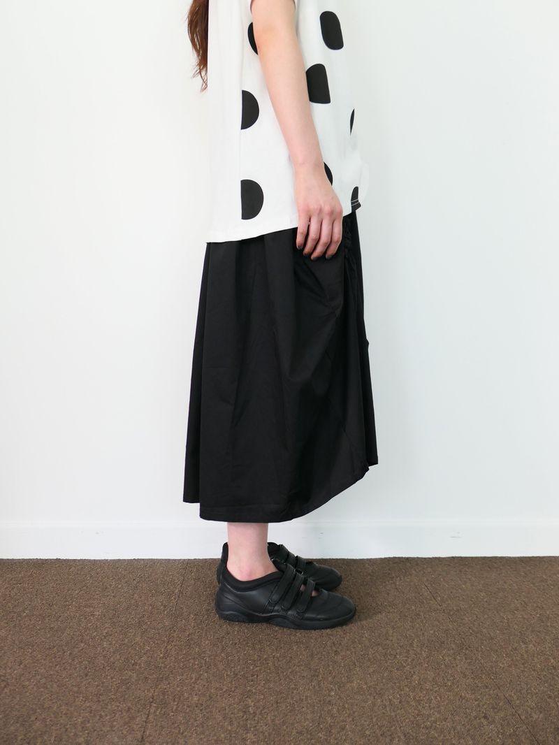 ephy wrinkle banding skirt