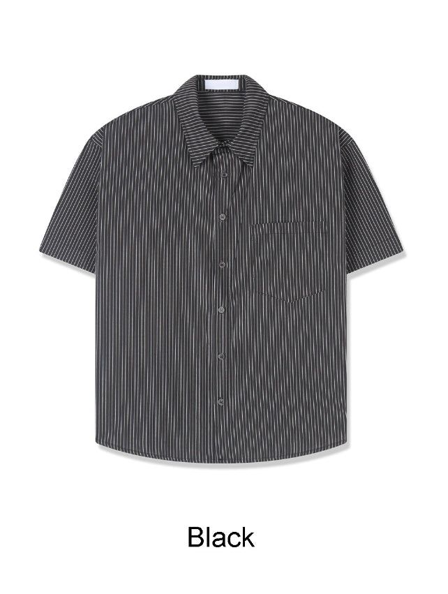 Tay striped crop shirt