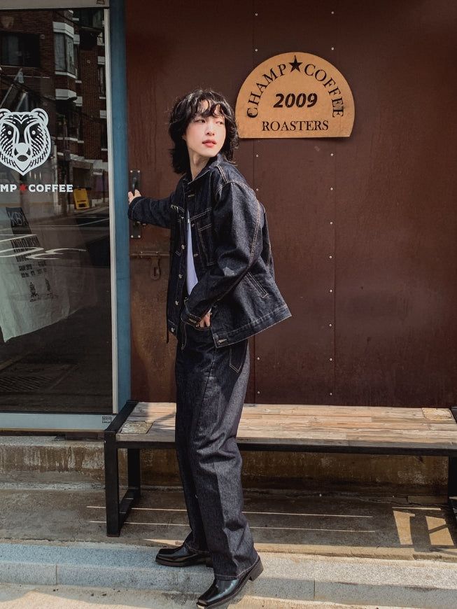 Rune Overfit Selvage Denim Jacket