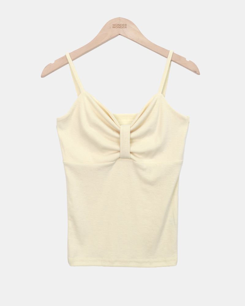 Uer Ribbon Sleeveless Top