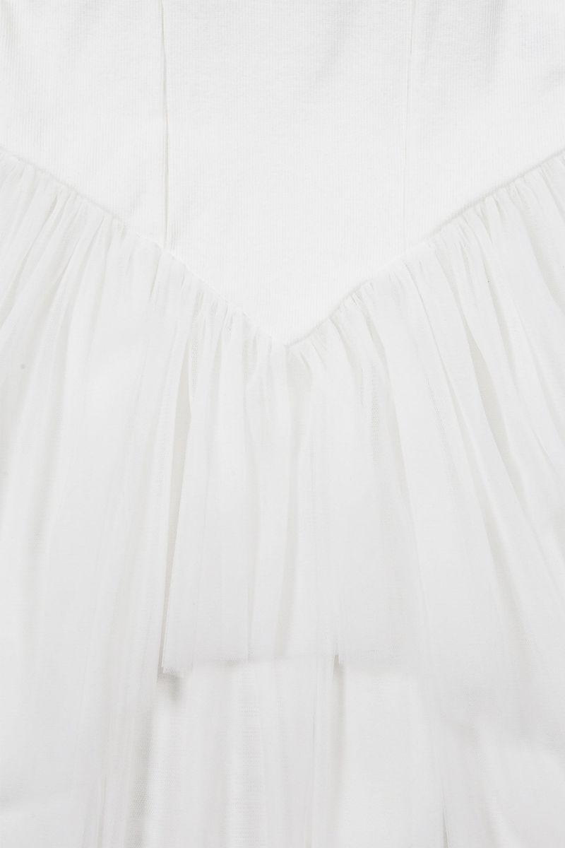 Ballet Layered Dress [Ivory]