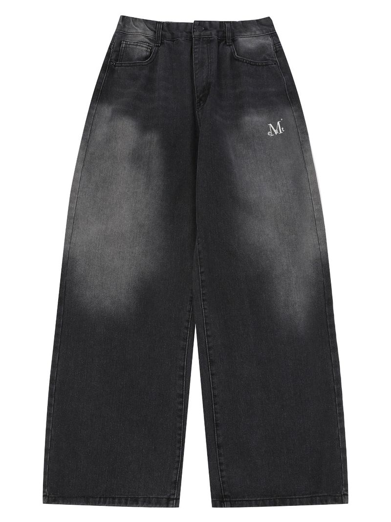 PALMA WIDE DENIM PANTS (2color)