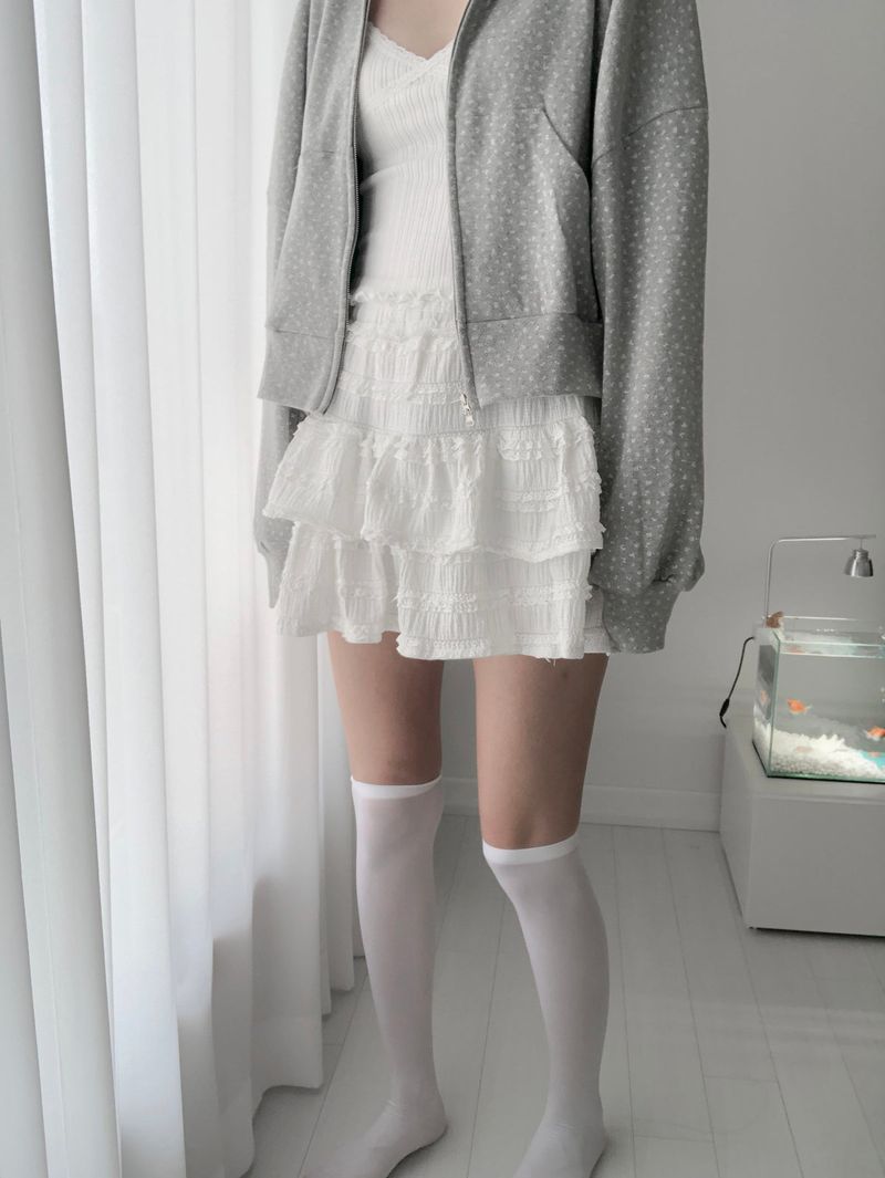 cancan frill skirt (2c)