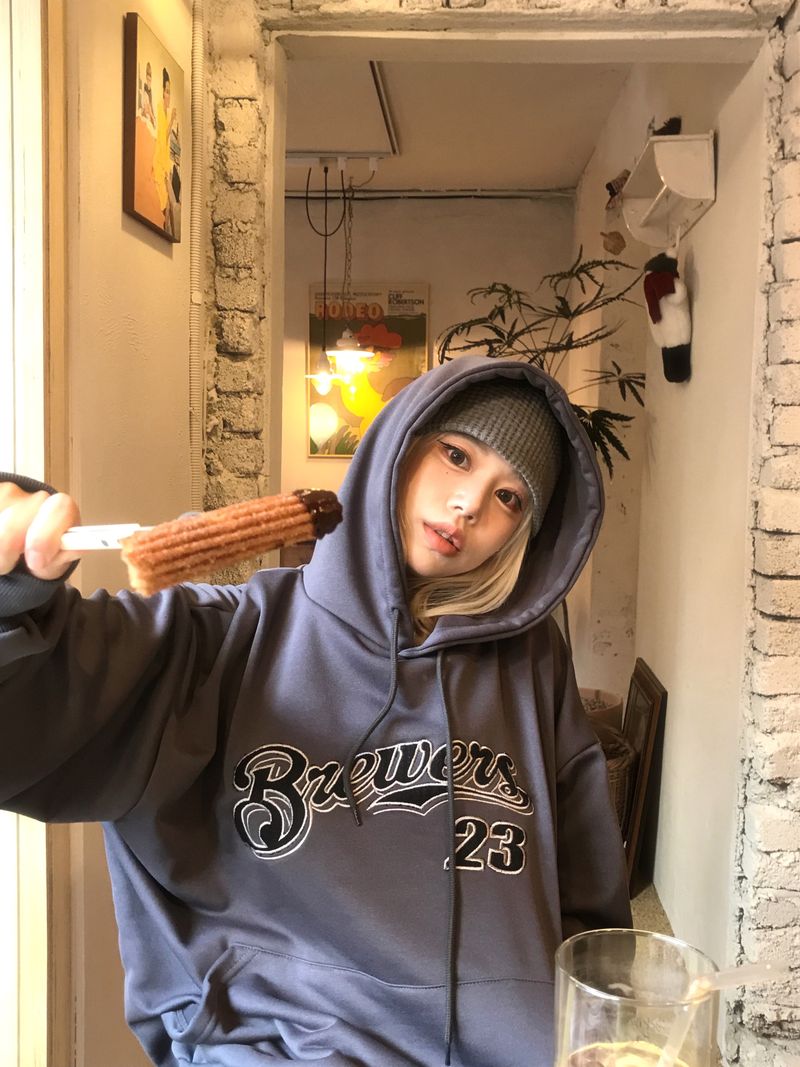 Oversized fit Brewers hoodie