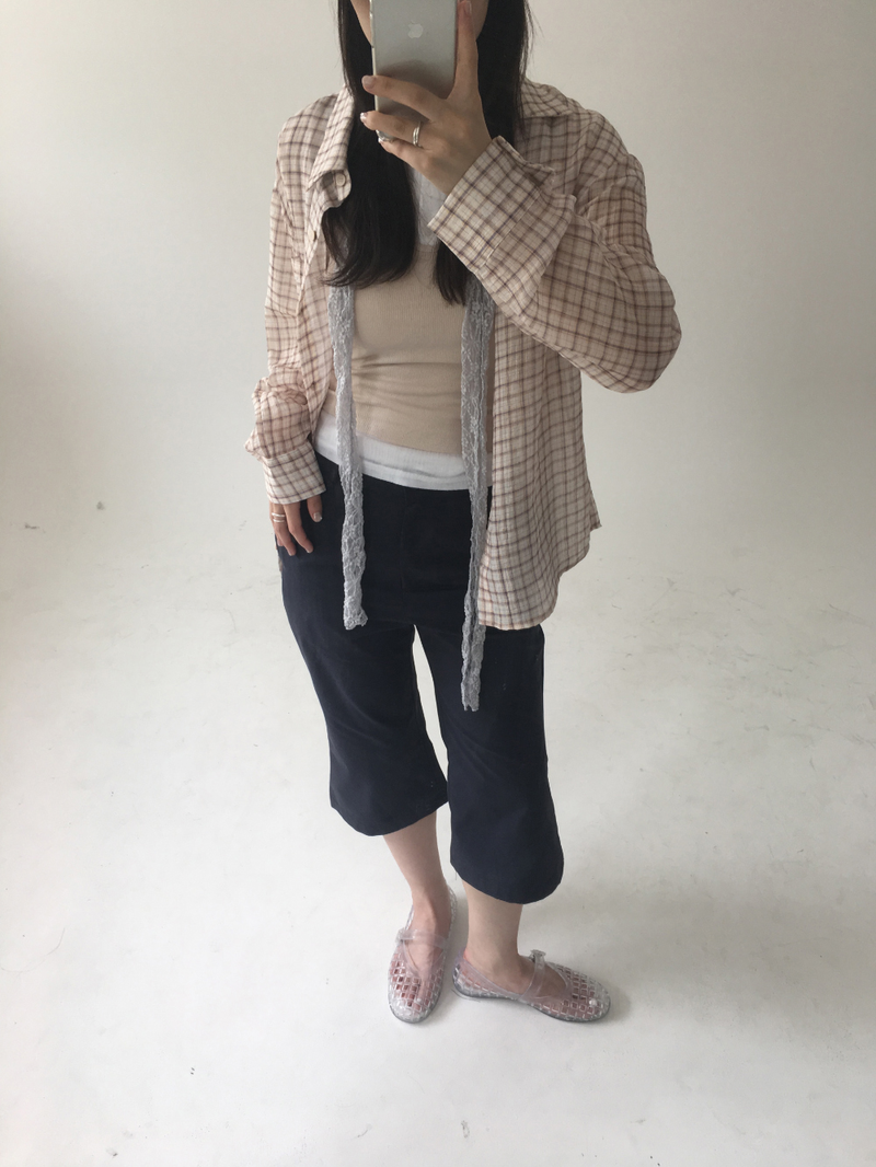 Shuel Lace Scarf (2color)