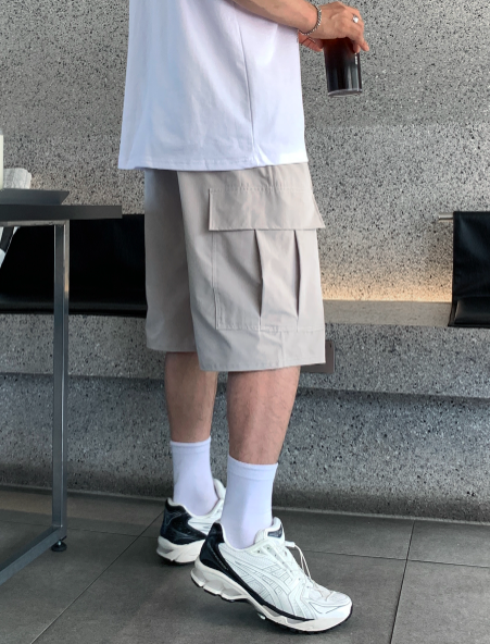 Kuiper Half Bermuda Nylon Cargo Shorts
