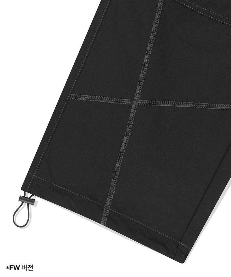 [FW ver.] COVER STITCH PARACHUTE PANT