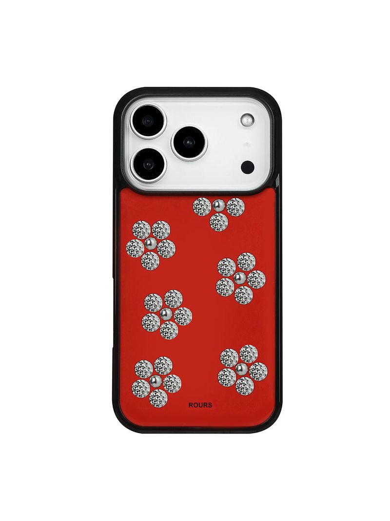 ROURS(ラウォルズ)の「primrose stud case (red)(Smartphone Accessories)」