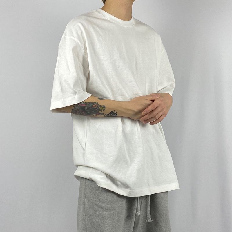 Basic Layered Short Sleeve Tee 2C