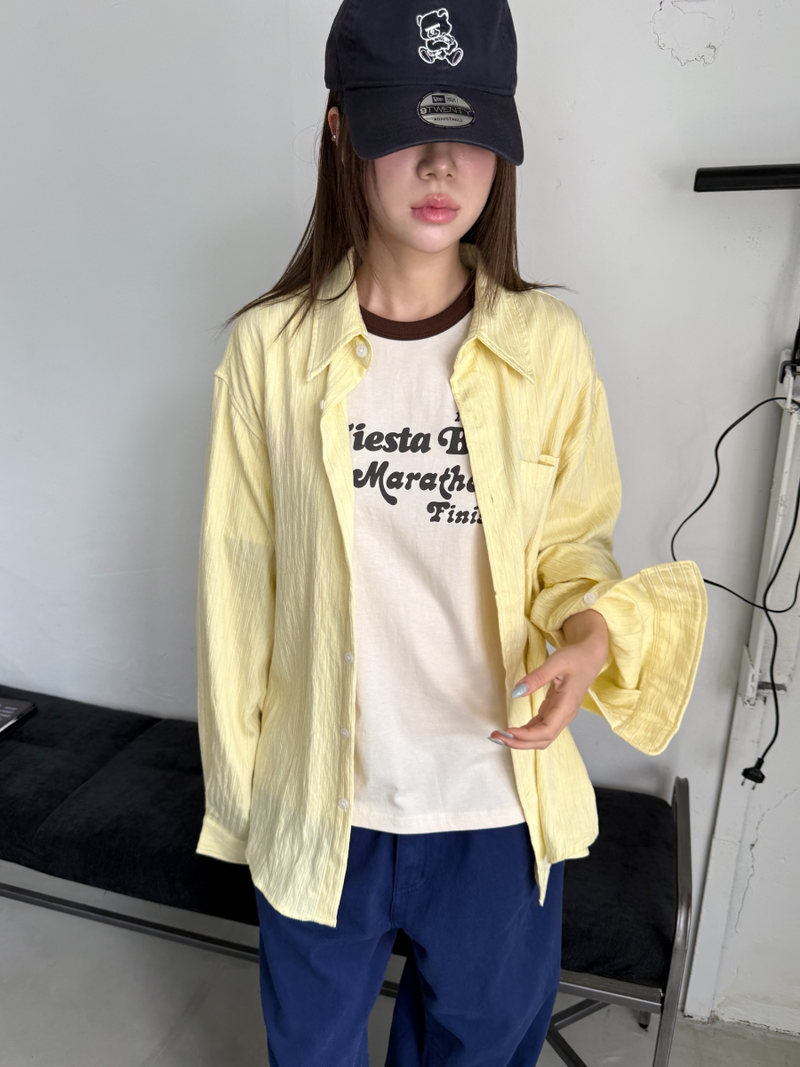 lemonade stripe shirt