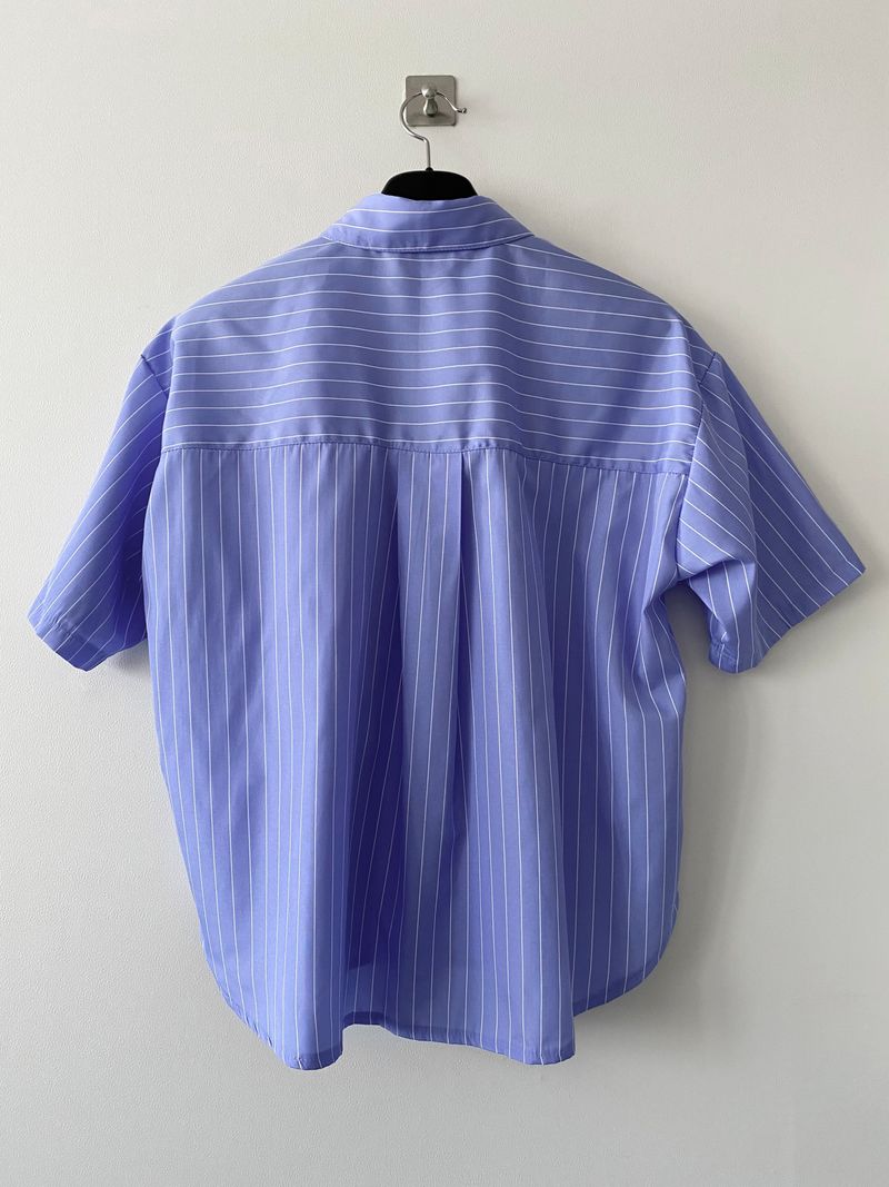 Pastel stripe half shirts