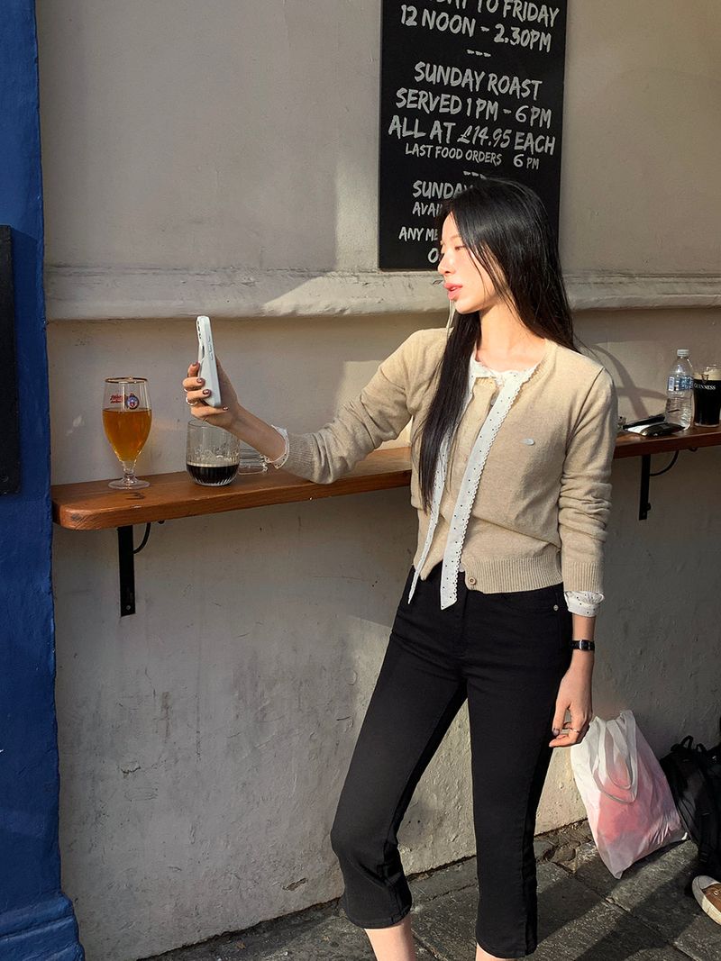 [MADE] MIETTE CASHMERE ROUND CARDIGAN