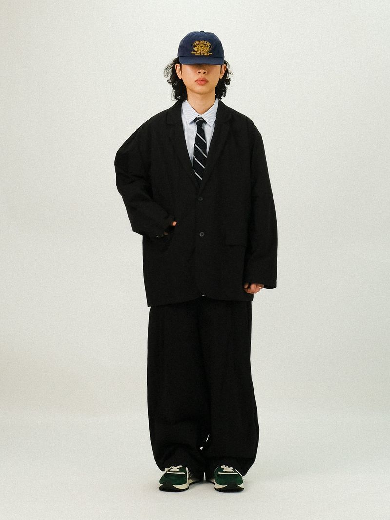 OD Deep One-tuck Wide Banding Pants