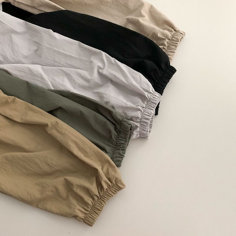 [5color] Sporty String Pocket Windbreaker Jumper