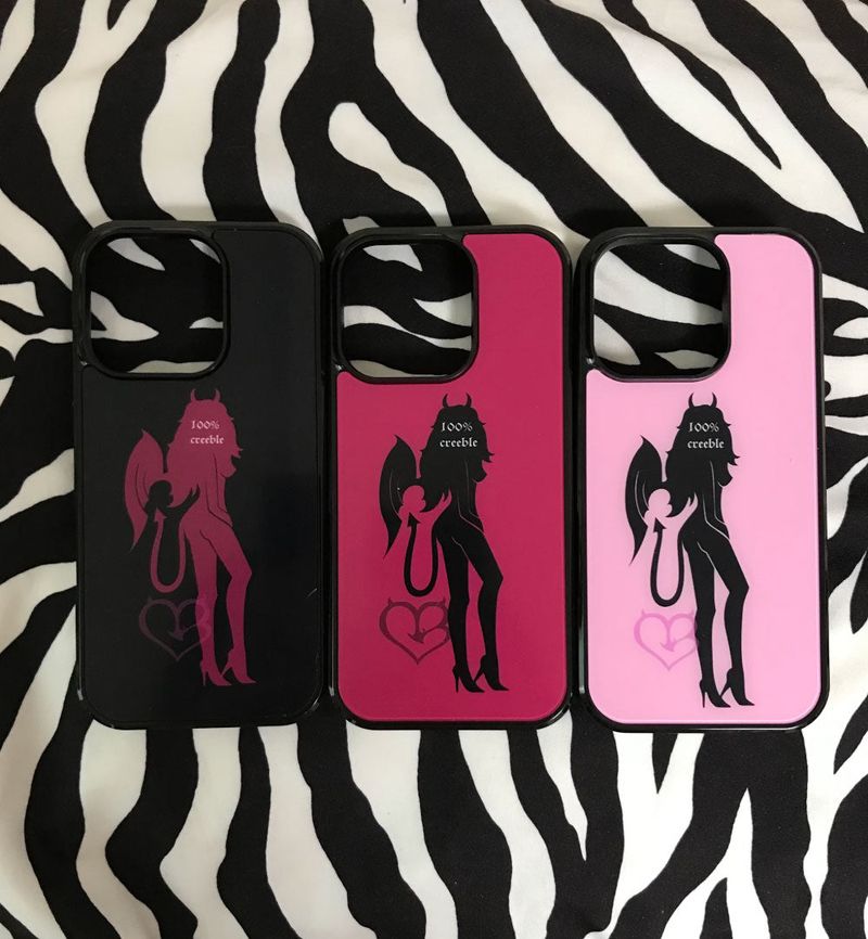 [MADE] 100% creeble glass bumper case(black)