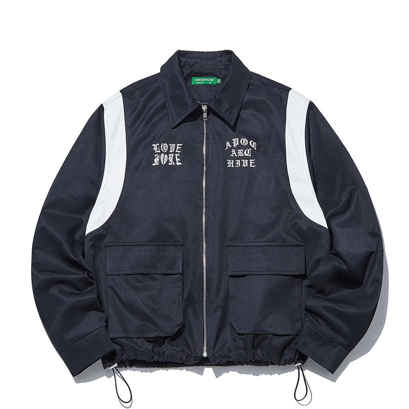 Love & Fake Field Jacket_Navy