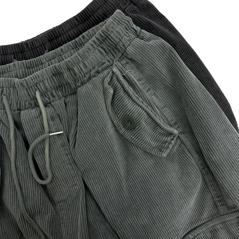 corduroy pigment cargo pants