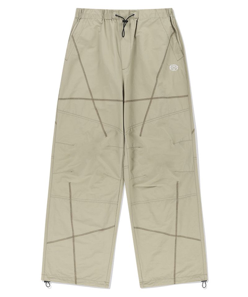 mahagrid（マハグリッド）の「[FW ver.] カバーステッチパラシュートパンツ（パンツ）」