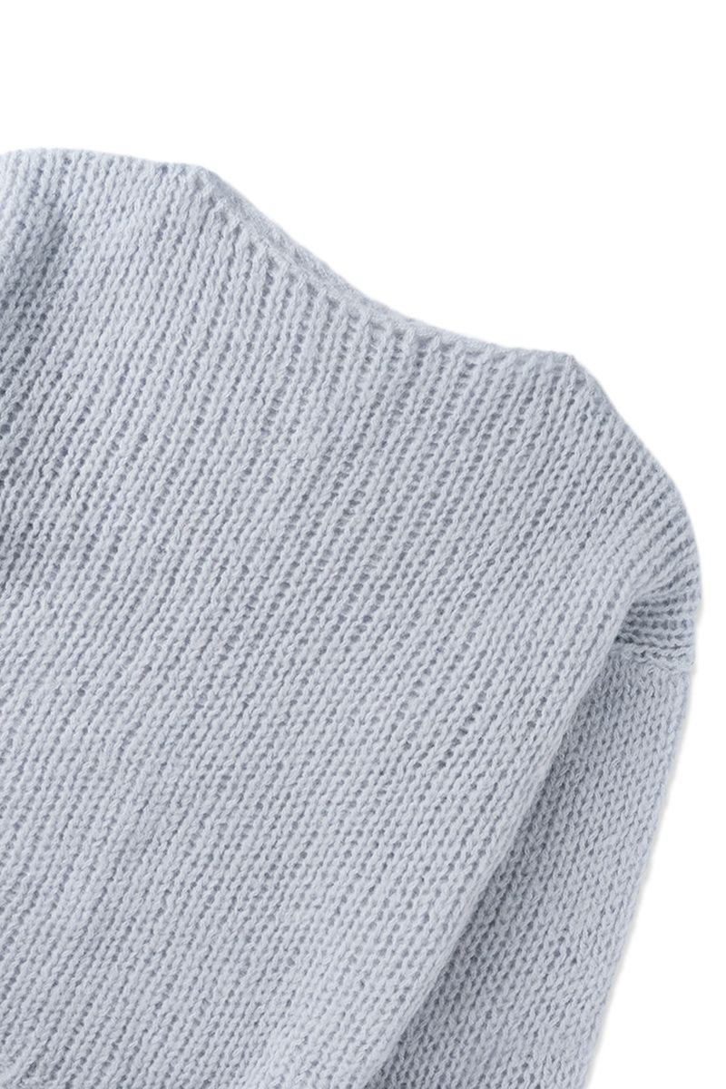 Soft loose knit_skyblue