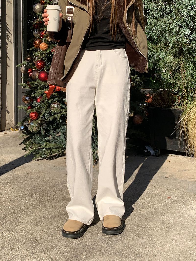 [MADE] TOMAS COTTON WIDE PANTS