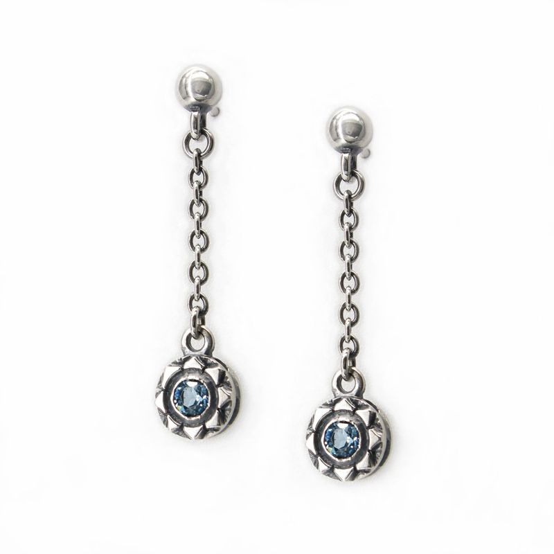 STERLINGWORTH(スターリングウォース)の「SunlightD-101 Blue Topaz silver earring(Accessories)」
