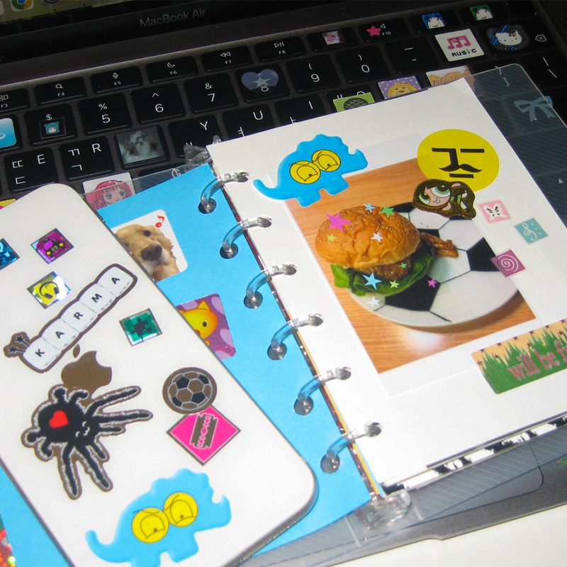sugarless girl sticker : 당도 0% 소녀