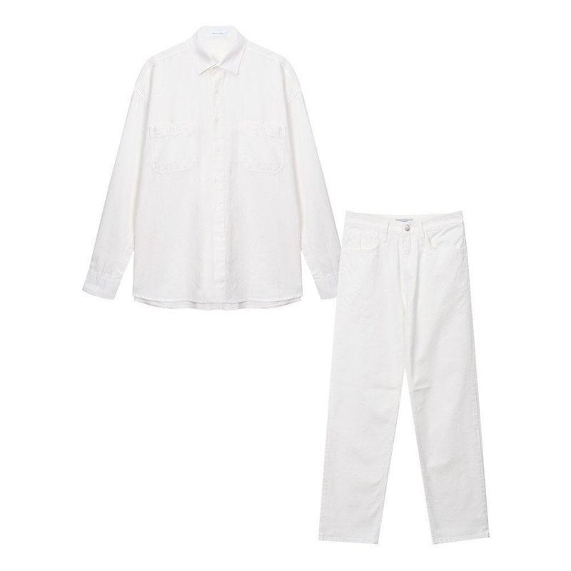 Hongkong set up cotton shirts & pants