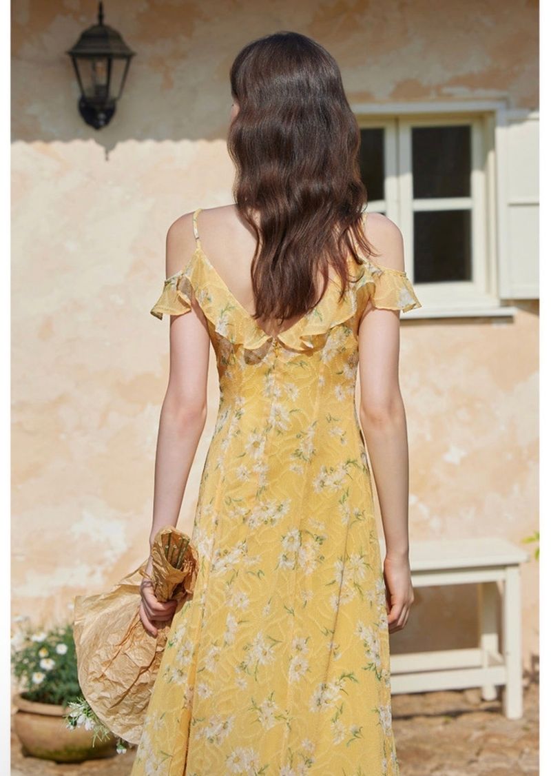 Lindi Dress Yellow