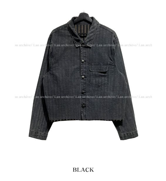 Rockins ST Crop Denim Jacket