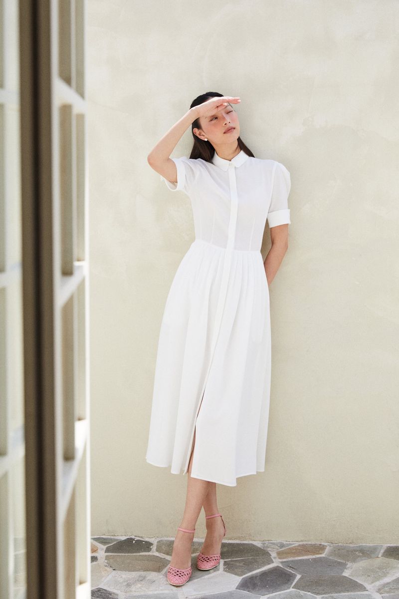 HANAVO（ハナボ）の「NO.16 DRESS - WHITE（Dresses）」