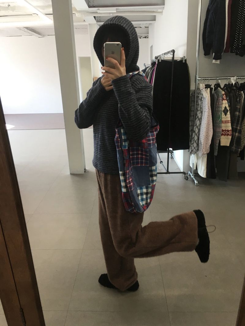 Fwee Fleece Knit Hoodie (2color)