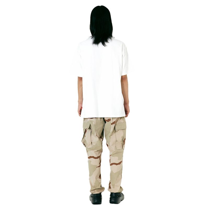 WHITE COLLAPSE T-SHIRT