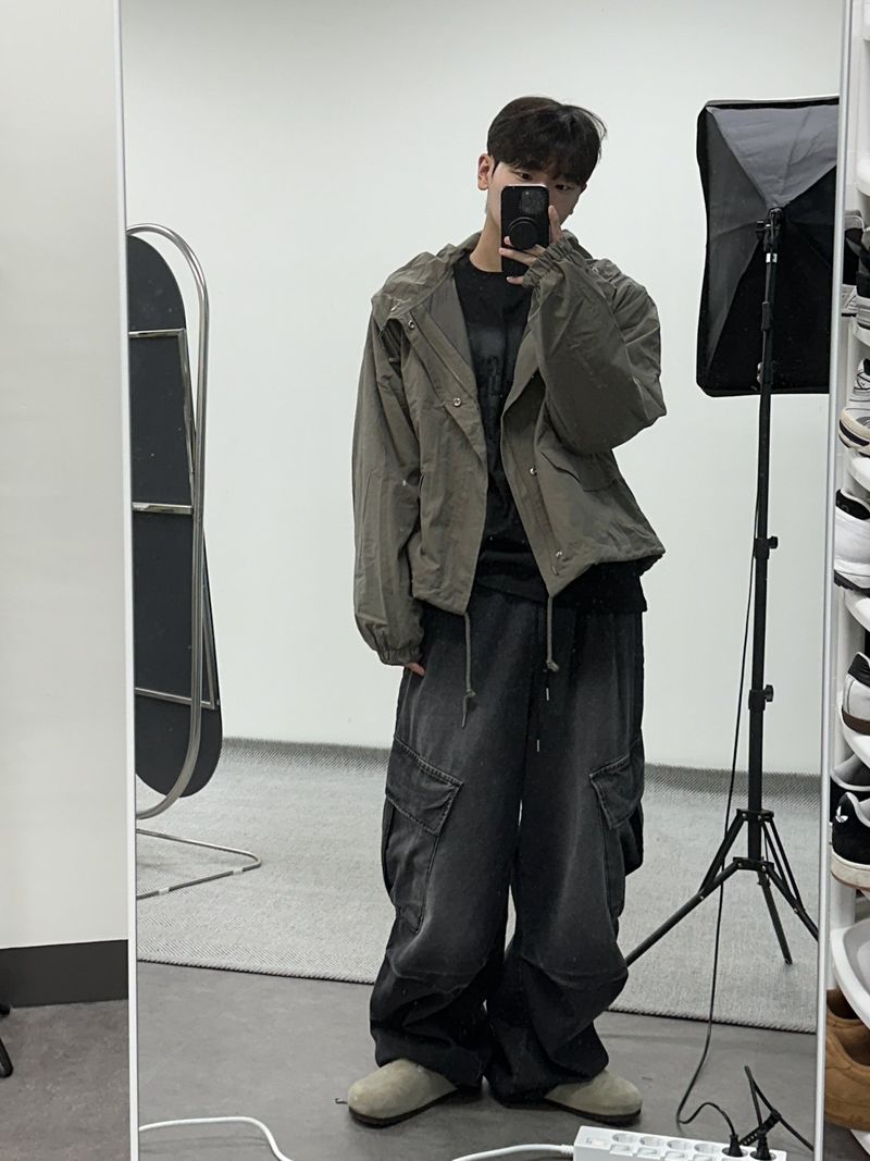 Kaz Balloon hood Utility Jacket