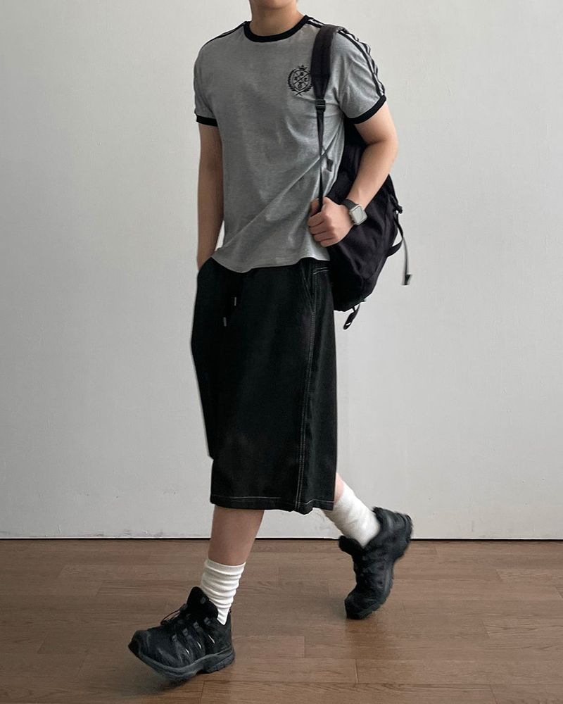 Podi Ringer Short Sleeve
