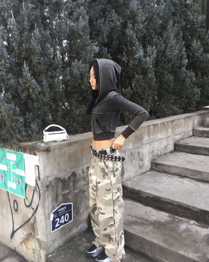Camo carpenter pants