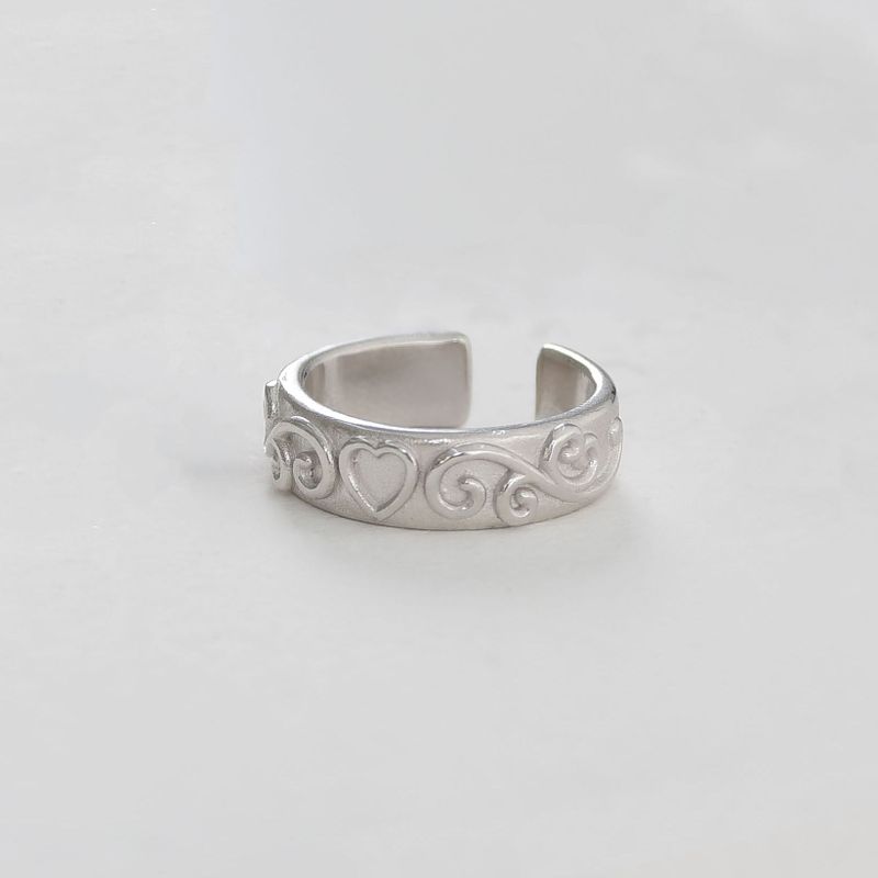 lovetrix(ラブトリックス)の「Bold lace heart open ring(Accessories)」