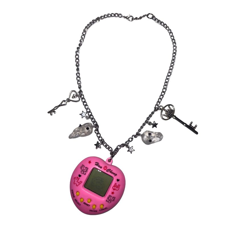 ODDiTEETH（オディティース）の「[MADE] ハートゲームマシーンネックレス - KiiKii ハウム着用（アクセサリー）」