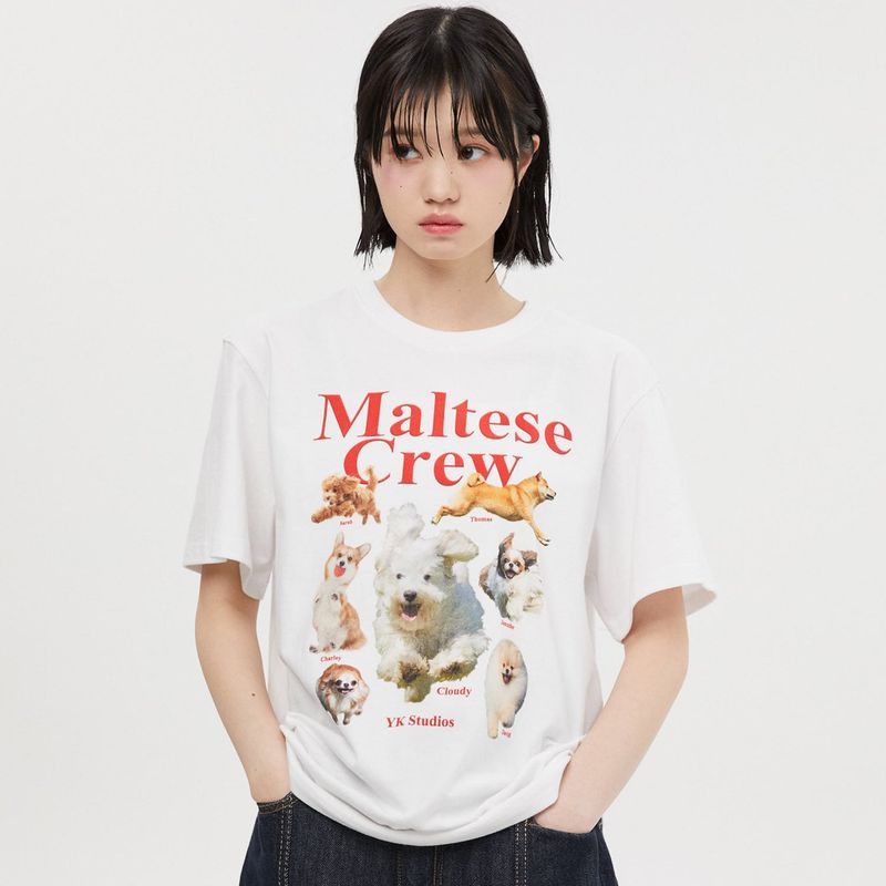 Maltese crew half sleeve tshirts