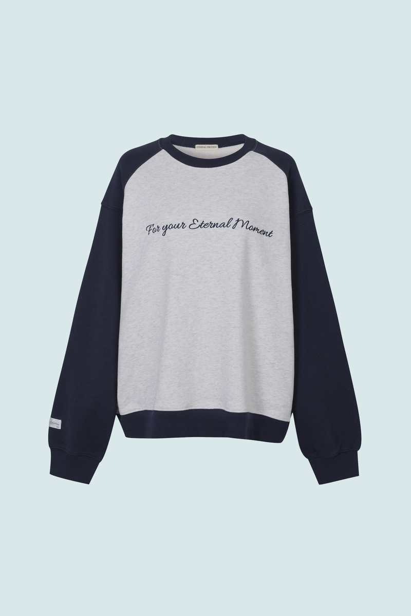 MOMENT REGLAN OVER SWEATSHIRTS (NAVY)